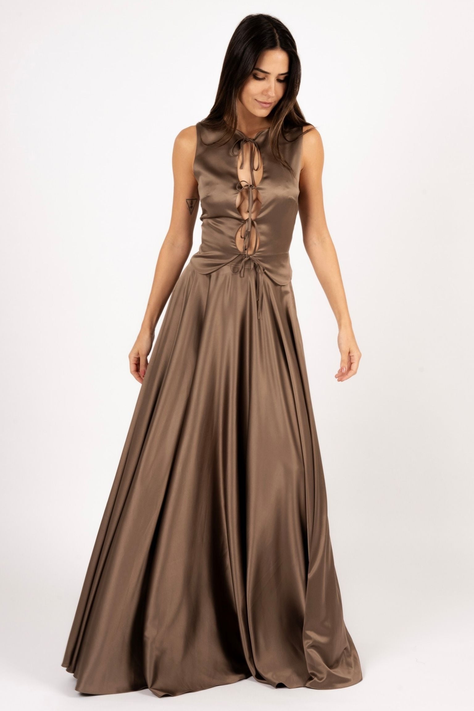 Zaza x Letizia Set Dark Taupe