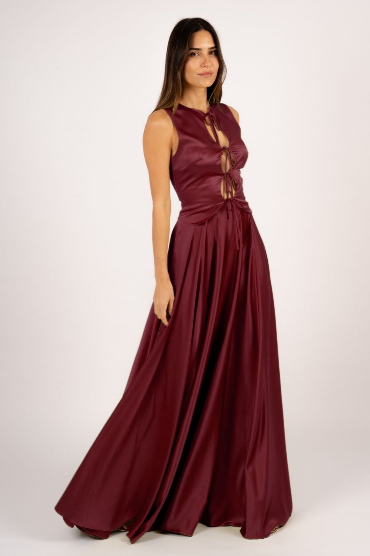Zaza x Letizia Set Dark Burgundy