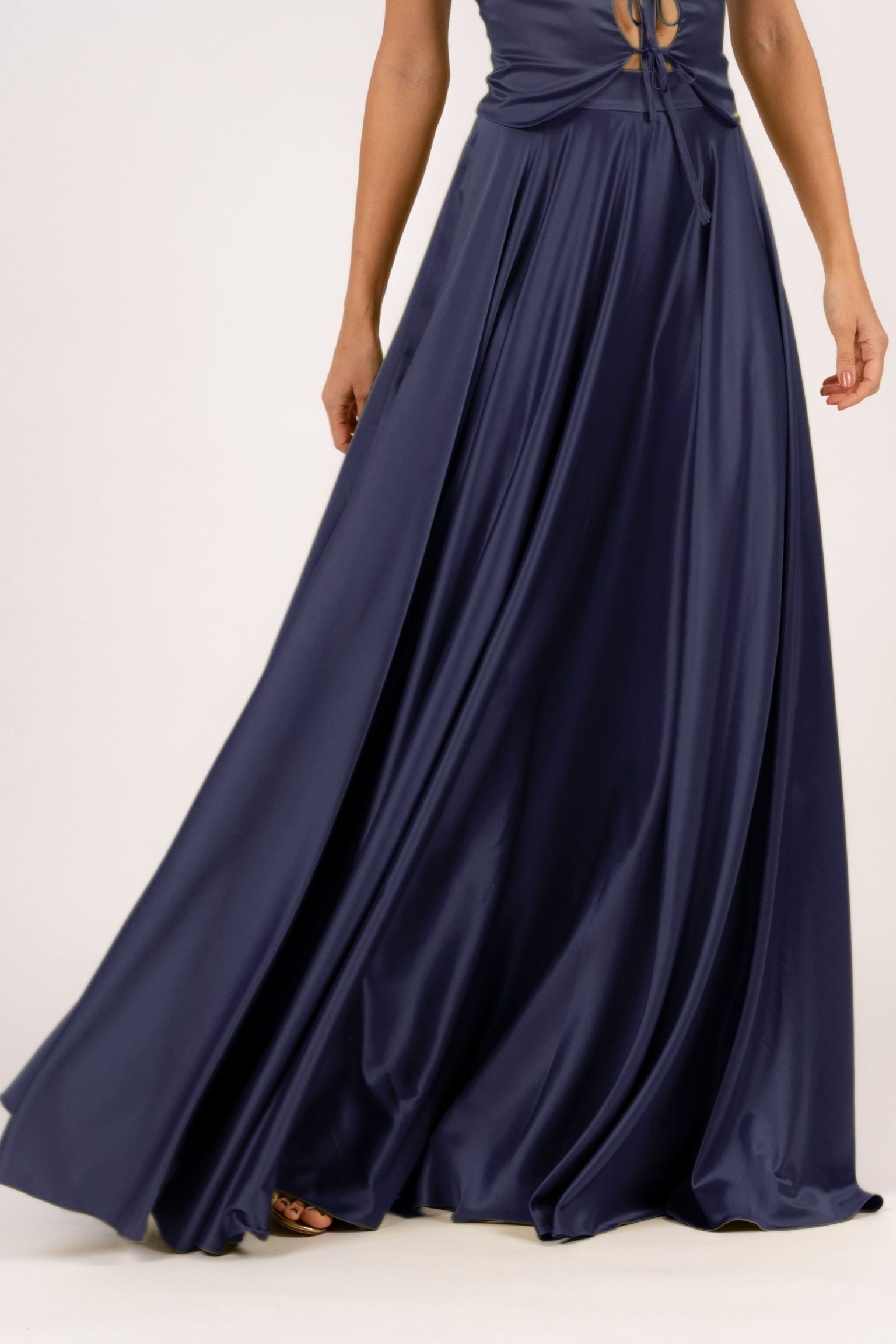 Letizia Skirt Circle Midnight Blue