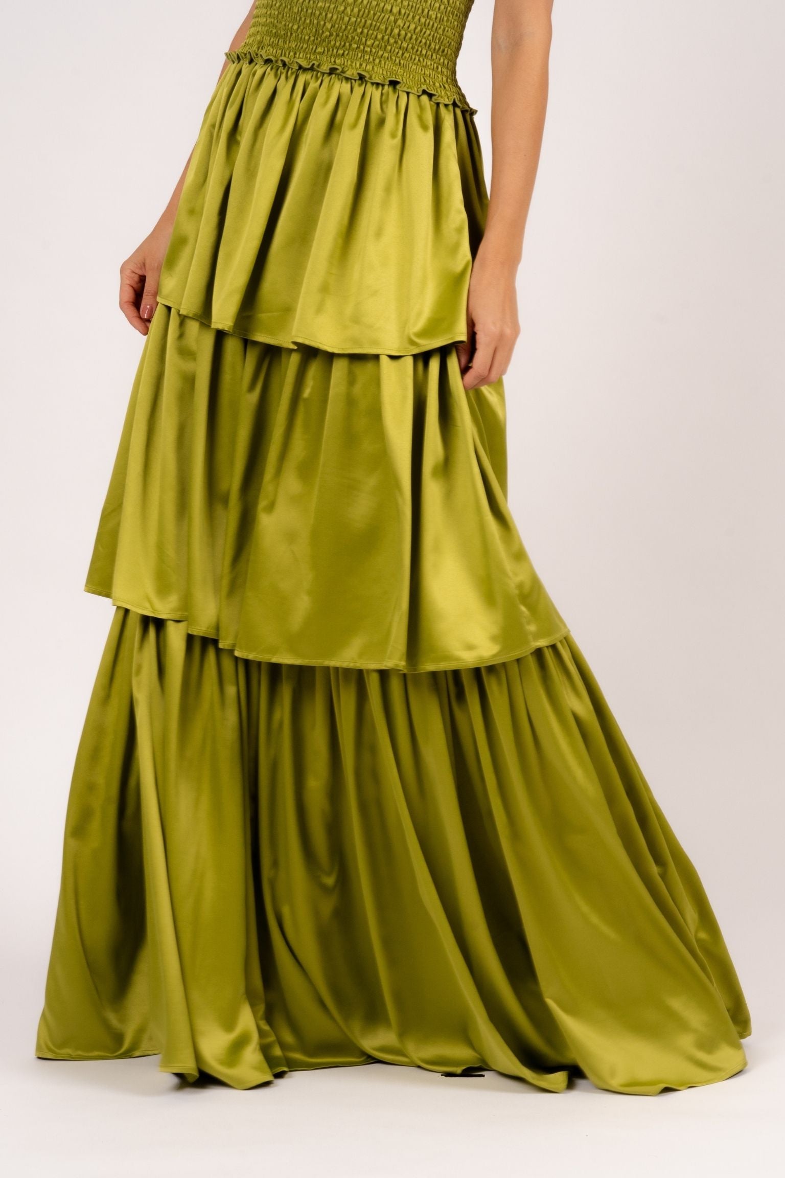 Joy Skirt Flamenco Light Olive