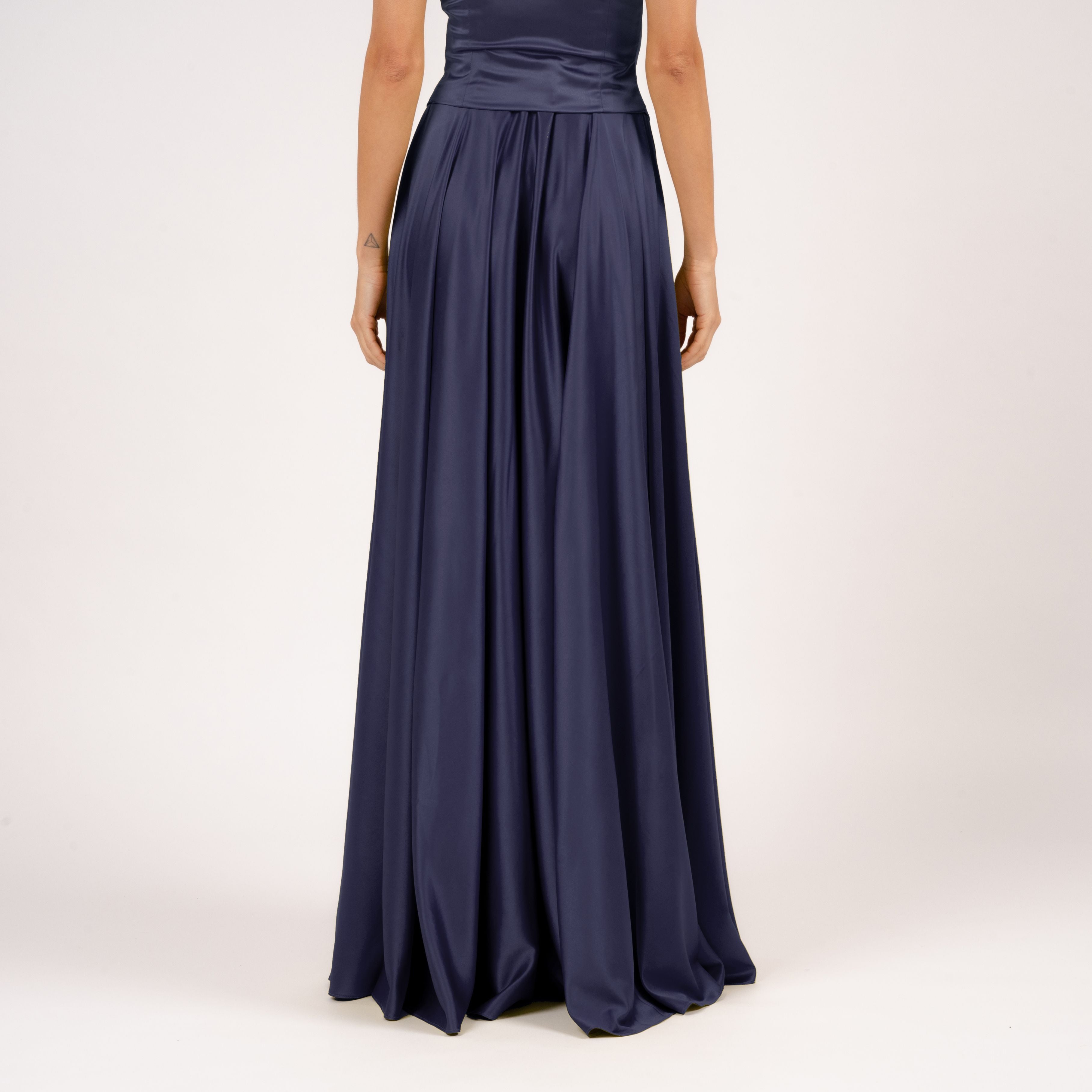 Letizia Skirt Circle Midnight Blue