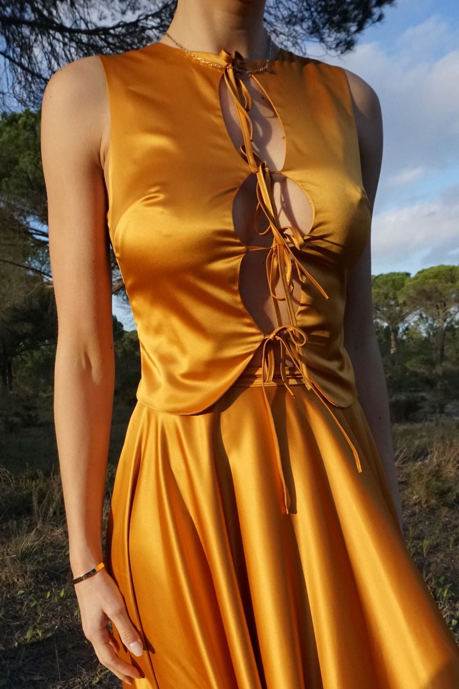 Zaza x Letizia Set Saffron Gold