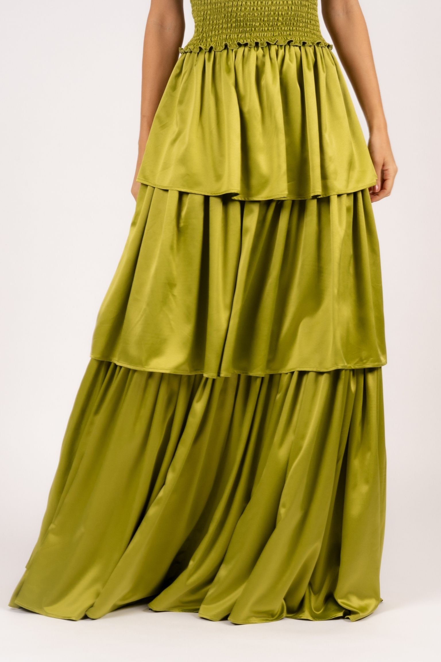Joy Skirt Flamenco Light Olive