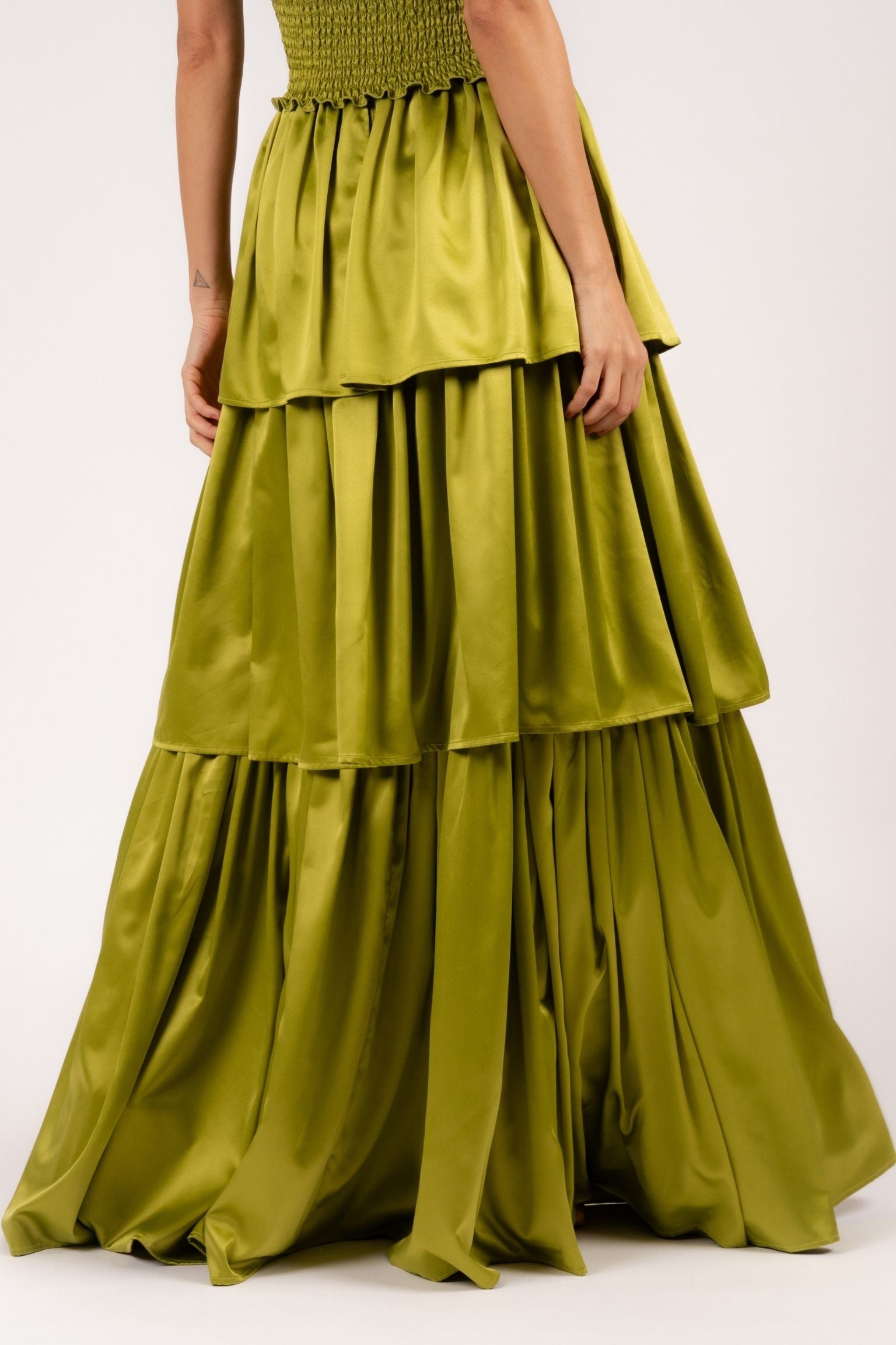 Joy Skirt Flamenco Light Olive