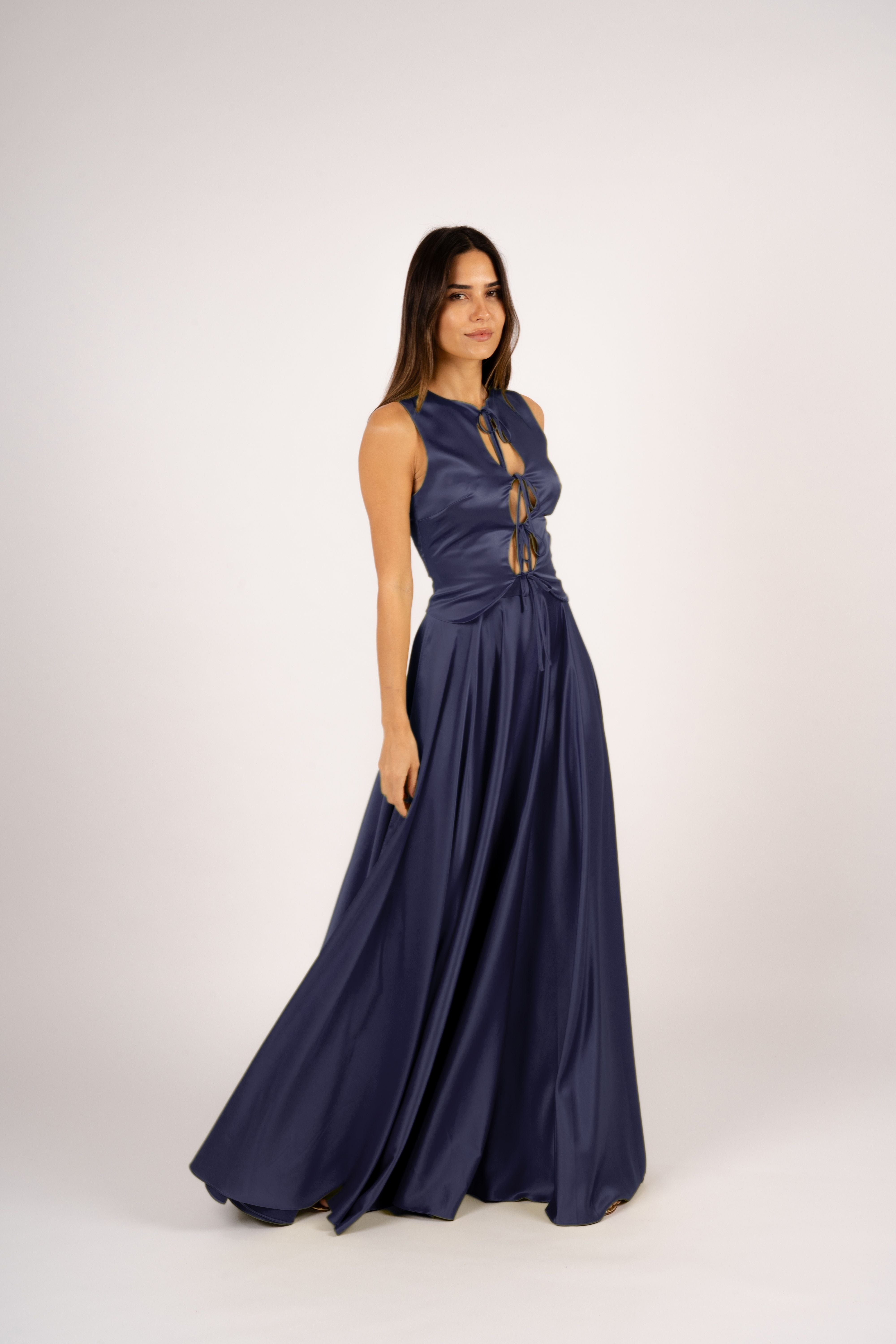 Zaza Top Vest Midnight Blue