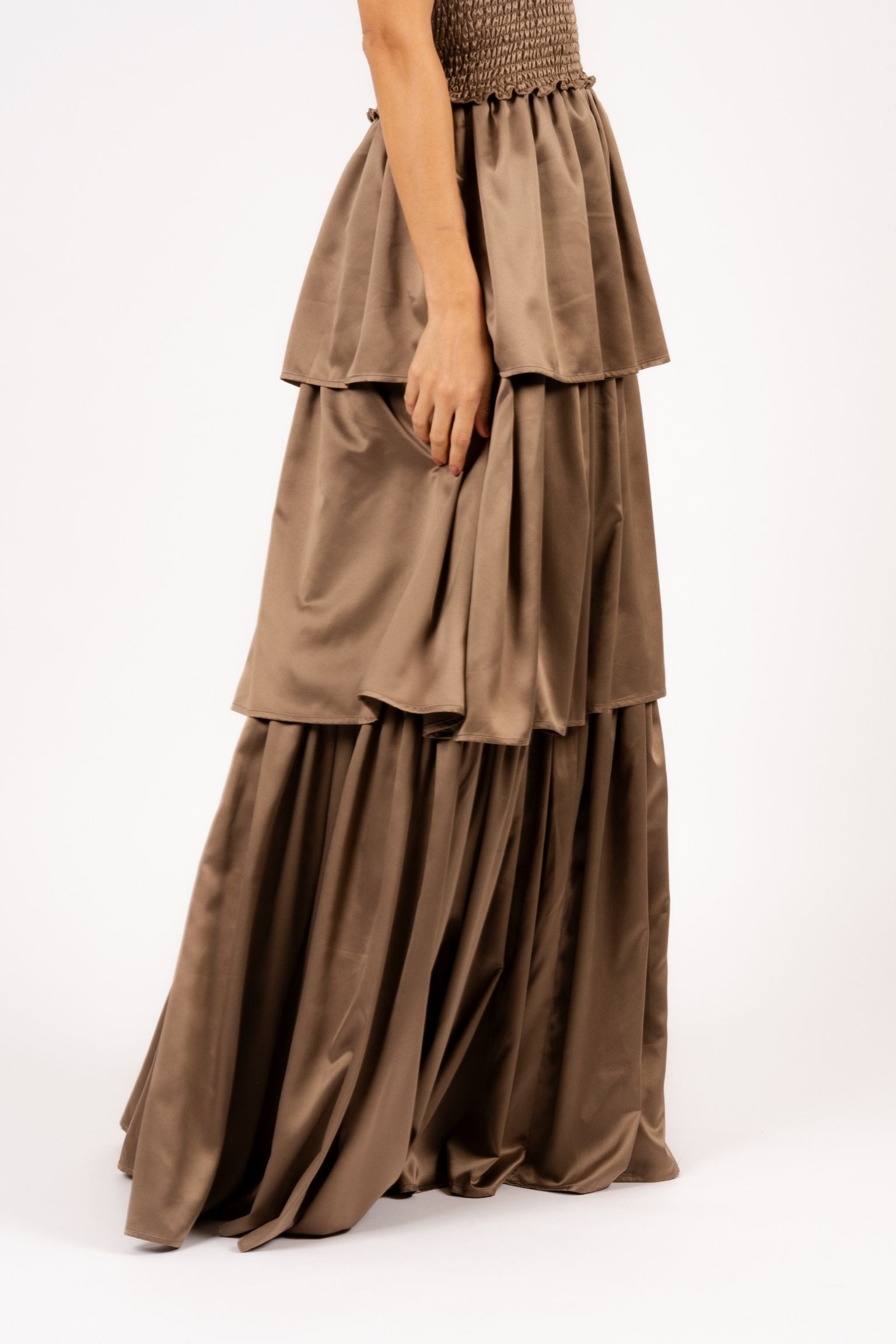 Joy Skirt Flamenco Dark Taupe