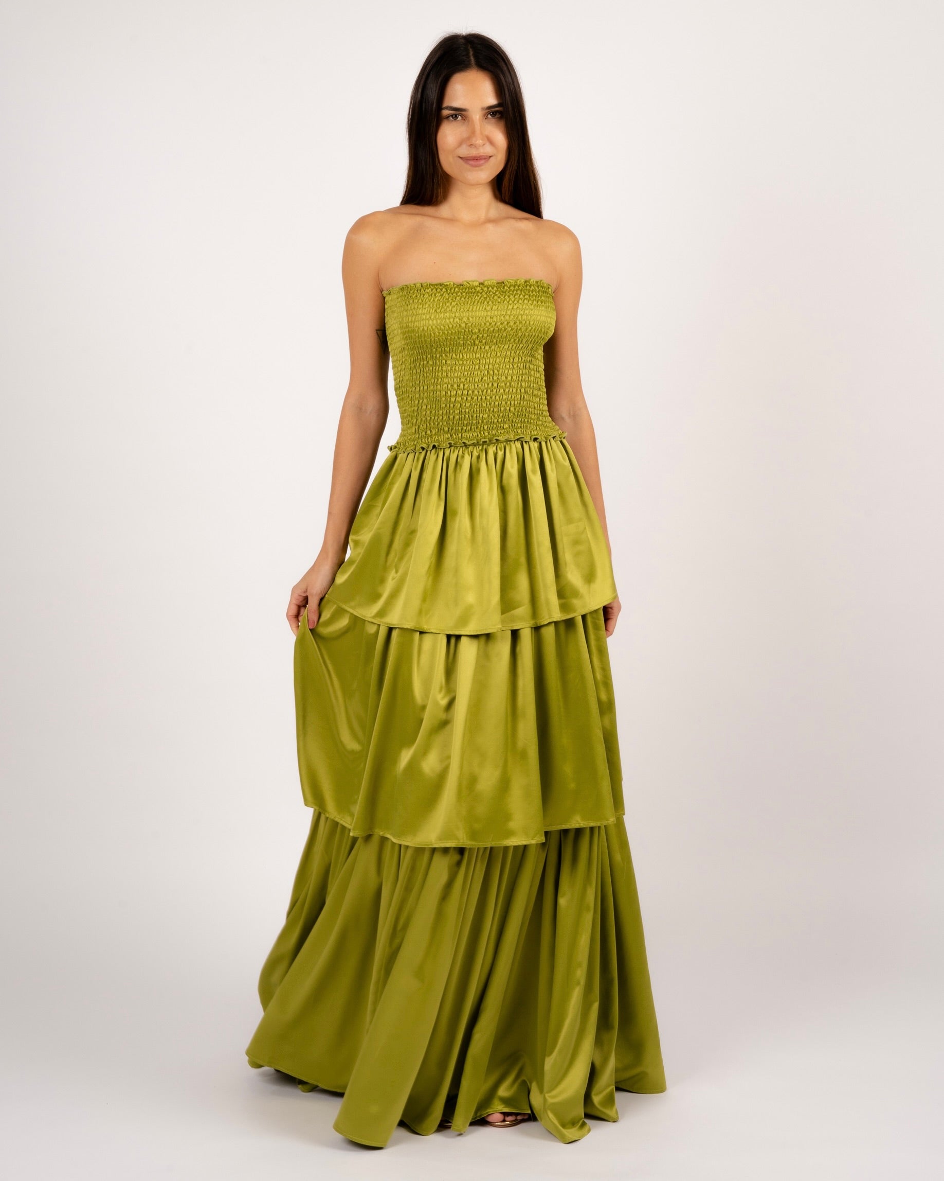 Joy Skirt Flamenco Light Olive