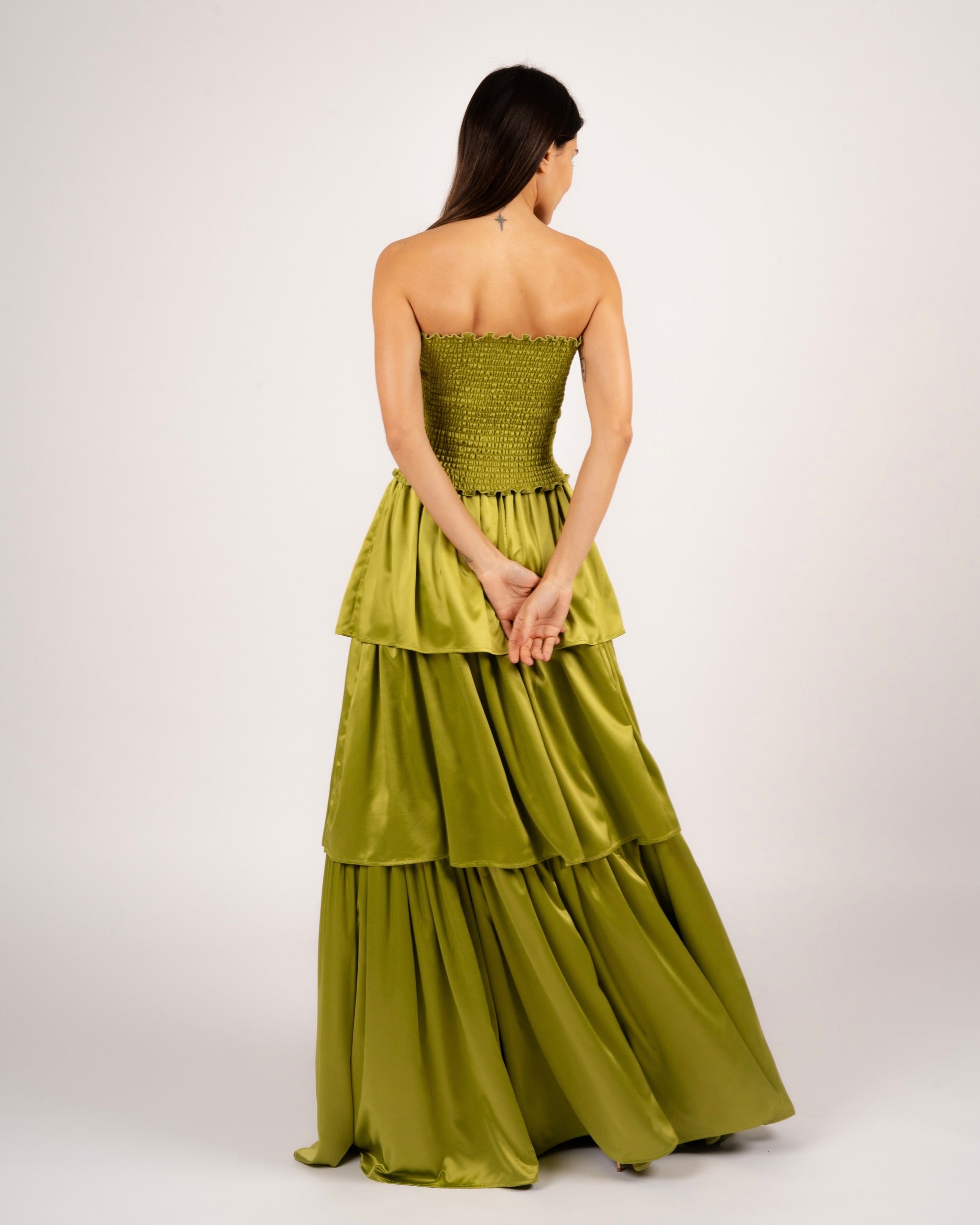 Joy Skirt Flamenco Light Olive